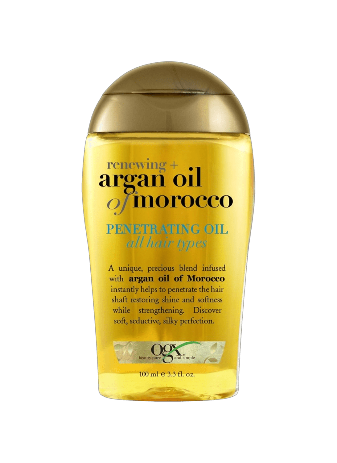 OGX Aceite de argán renovador + de Marruecos, hidratante y fortalecedor para cabello - Vista 1