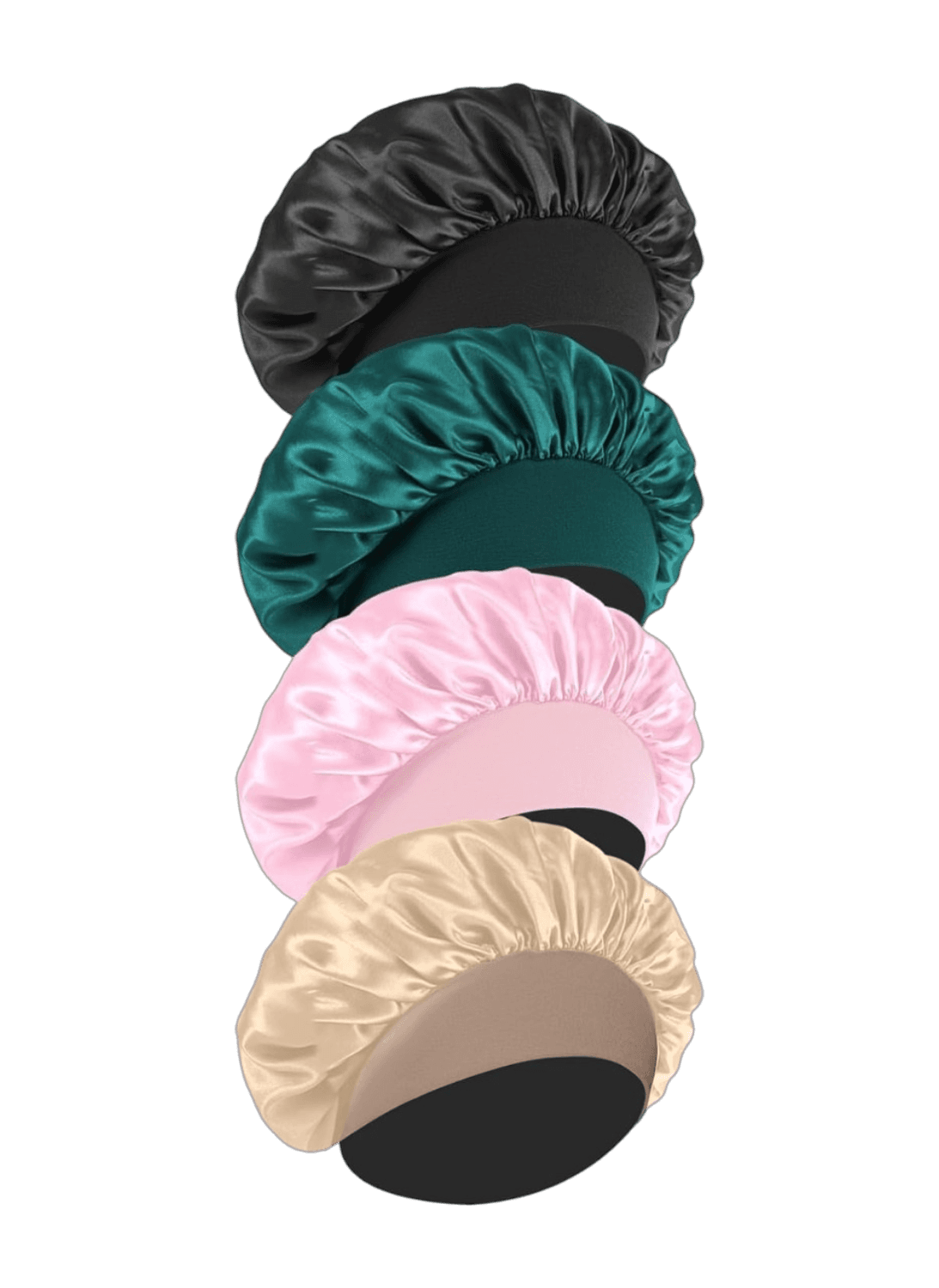 Gorro de Satén de Seda Para Cabello - Vista 1