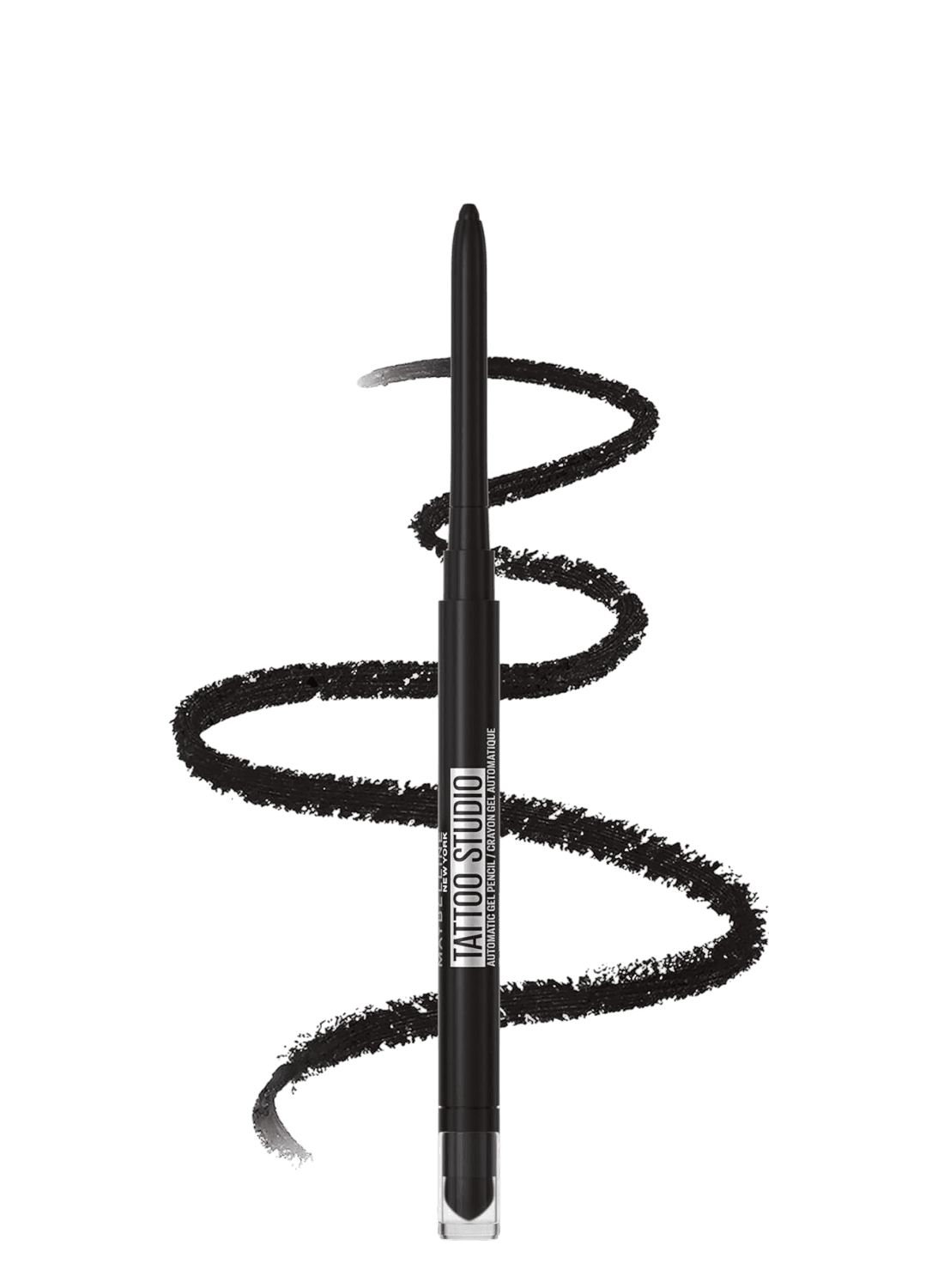 Delineador Maybelline Tattoo Studio - Tono Pitch Black - Vista 1