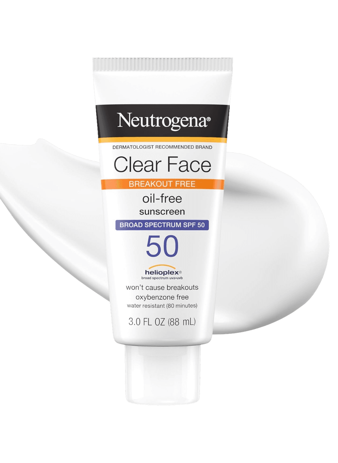 Neutrogena Clear Face Loción de protección solar para piel propensa al acné SPF 50 - Vista 1